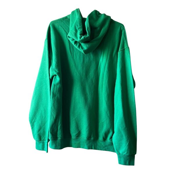 Jolliest Bunch of A-holes Graphic Hoodie Men Large Green Funny Christmas Holiday - Picture 2 of 12